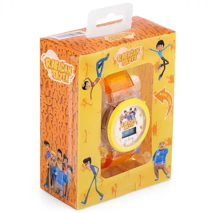 MiniFlak Lisanslı Rafadan Tayfa RF7210 Sarı Işıklı Çocuk Kol Saati - LSE-RF7210