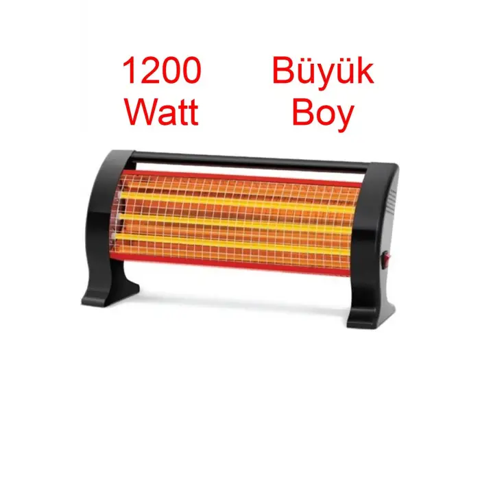 Devrilme Emniyetli Elektirikli Soba Isıtıcı Pr 2400