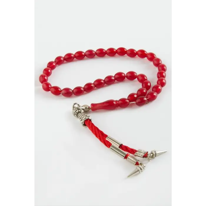 Mısır Kesim Cam Taş Tesbih 6 mm