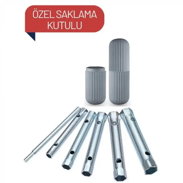 BX 8mm-17mm Kovan Tork Anahtar Kutulu Set