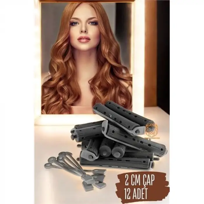 BX Bigudi Çubukları 2 CM 12 ADET