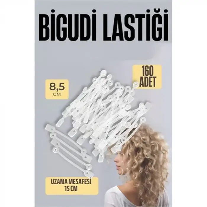 BX Bigudi Lastiği Perma Lastikleri 144 ADET