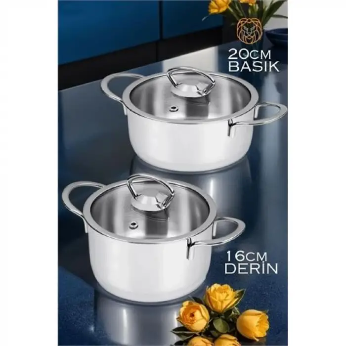 BX Derin ve Basık Tencere Seti