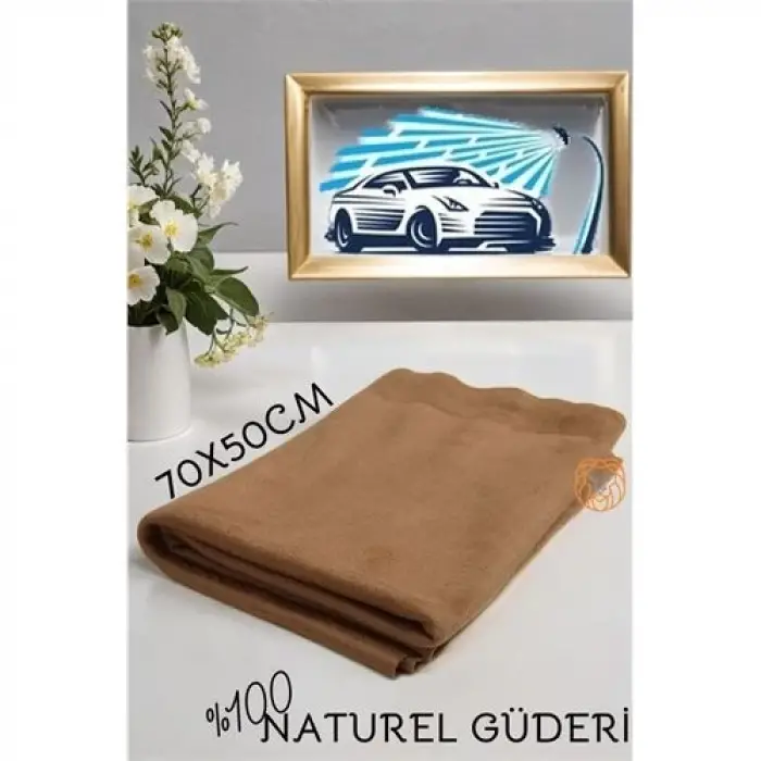 BX Doğal Güderi Bez 50X70 CM