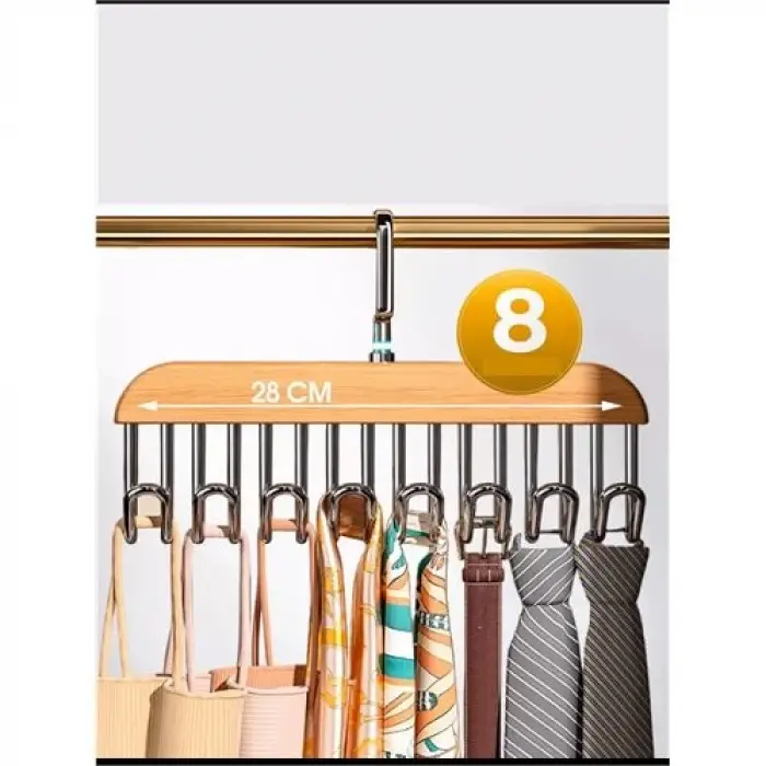 Dolap İçi Askı Sütyen Şal Kravat Kemer Çanta 720103