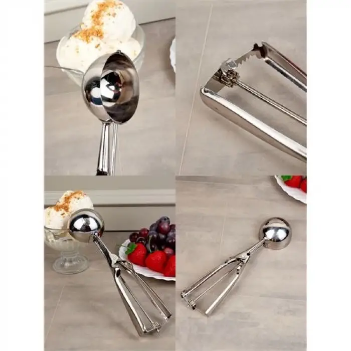 BX Dondurma Kaşığı Dondurma Porsiyo Kaşığı Kurabiye Köfte Helva Porsiyonlama