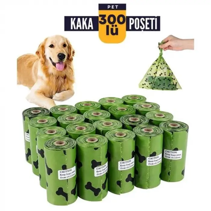 BX Evcil Hayvan Kaka Poşeti 300 Adet