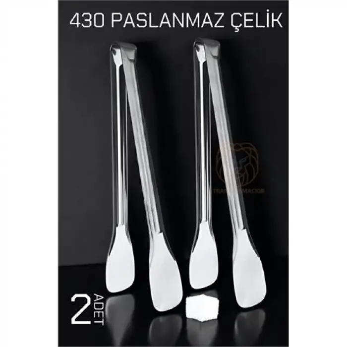 Mini Şeker Maşası Paslanmaz Zazzeri Classic 2 ADET