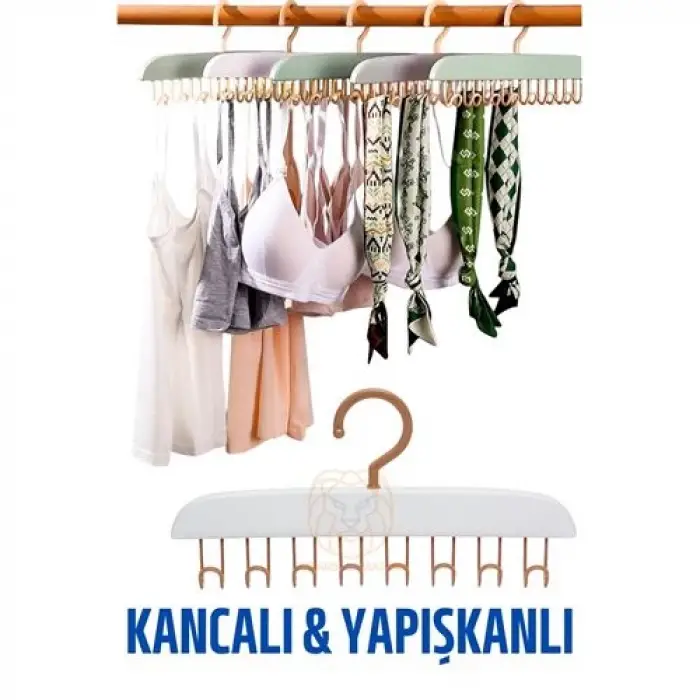 BX Sütyen Askısı Dolap İçi Şal Kravat Kemer Çanta Askısı