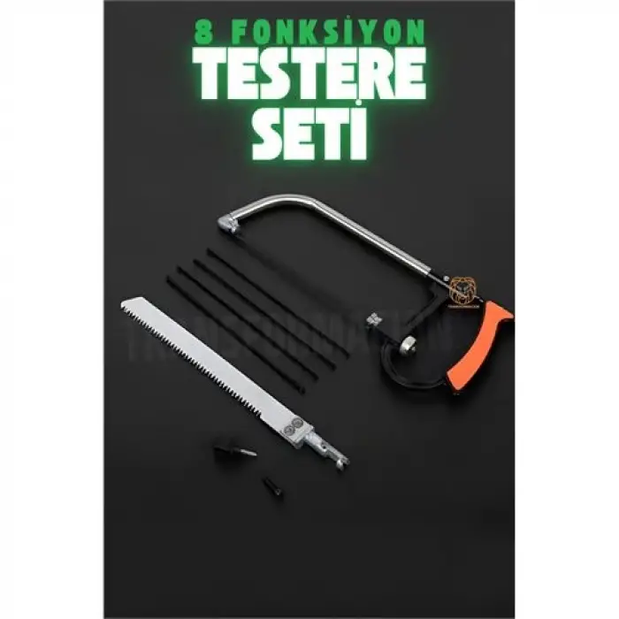 BX Testere Seti 8 in 1 8 Fonksiyonlu Karbon Çelik
