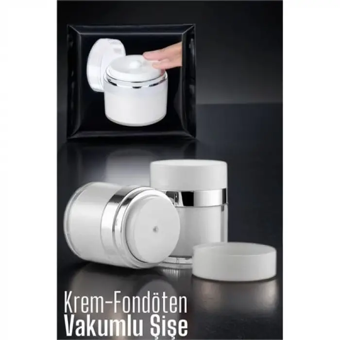 BX Vakumlu Krem Şişesi Tekrar Doldurulabilir