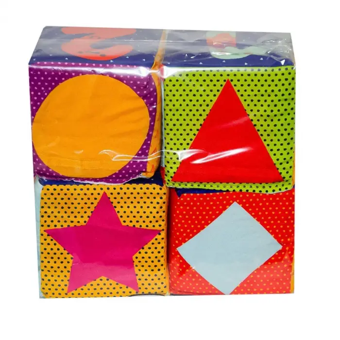 MOL-121 PVC 4lü Eğitici Küp