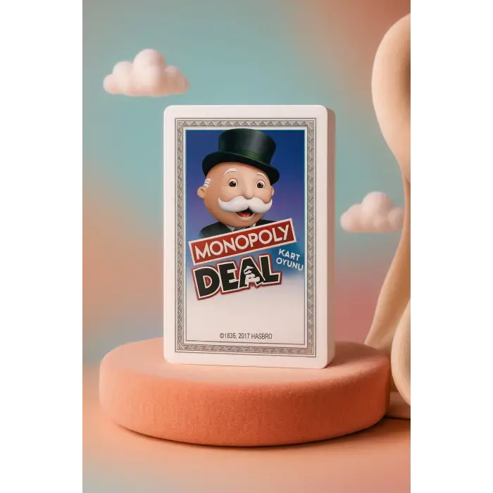 Monopoly Deal Kart Oyunu Aile ve Arkadaş Hızlı Oyun