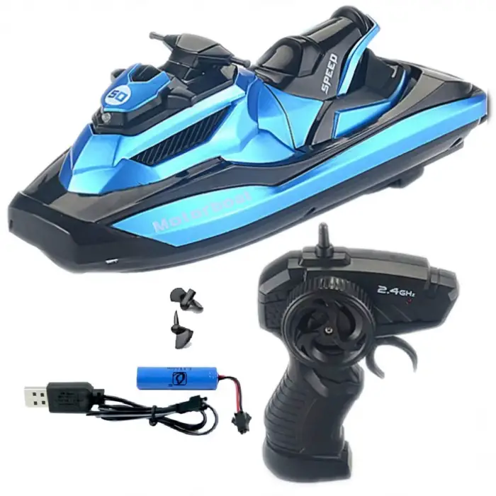Motorboat 2.4 Ghz Kumandalı Full Fonksiyon Jet Ski - S00003328