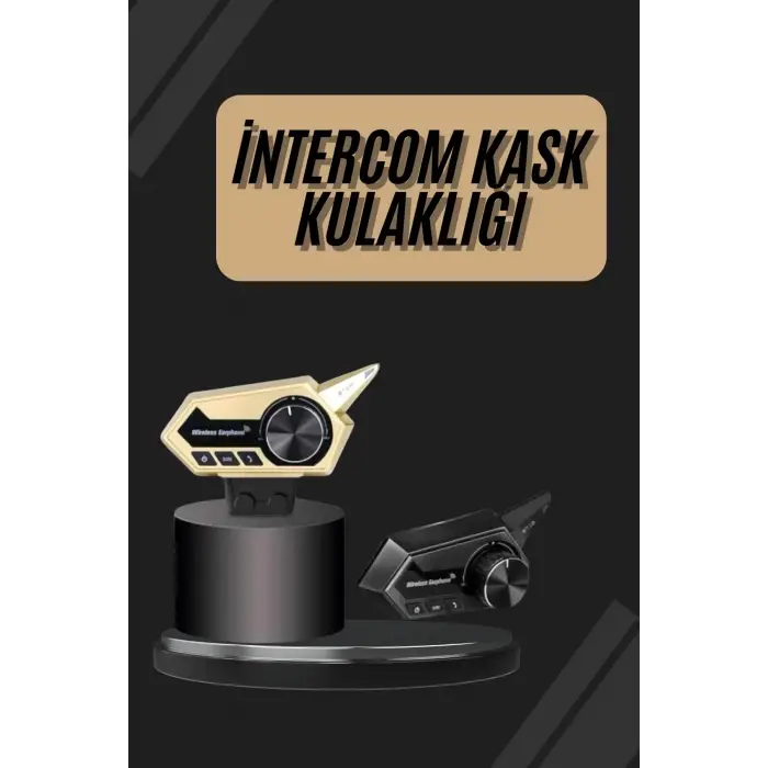 Motosiklet Kask Bluetooth Kablosuz Kulaklık 5.0 Bluetooh Yüksek Ses Kaliteli