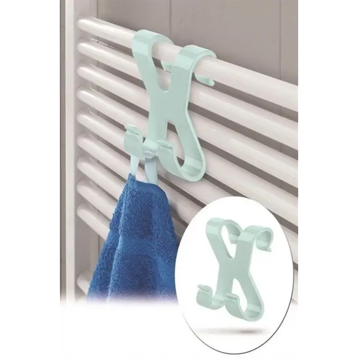 Mutfak Banyo Dolap Kapağına Takılan Meta Havlu Askılığı Aparatı