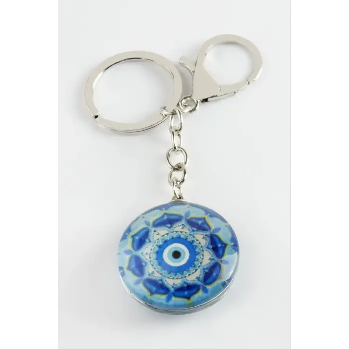 Nazar Cam Anahtarlık