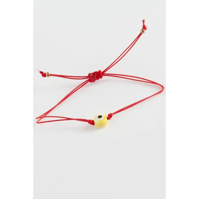 Nazar Cam İp Bileklik