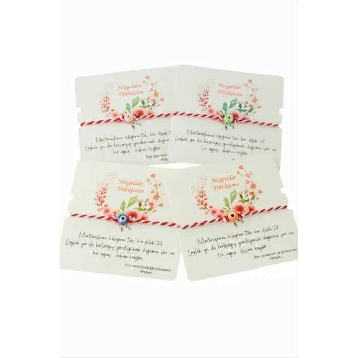 Nazar Cam Marteniçka İp Bileklik