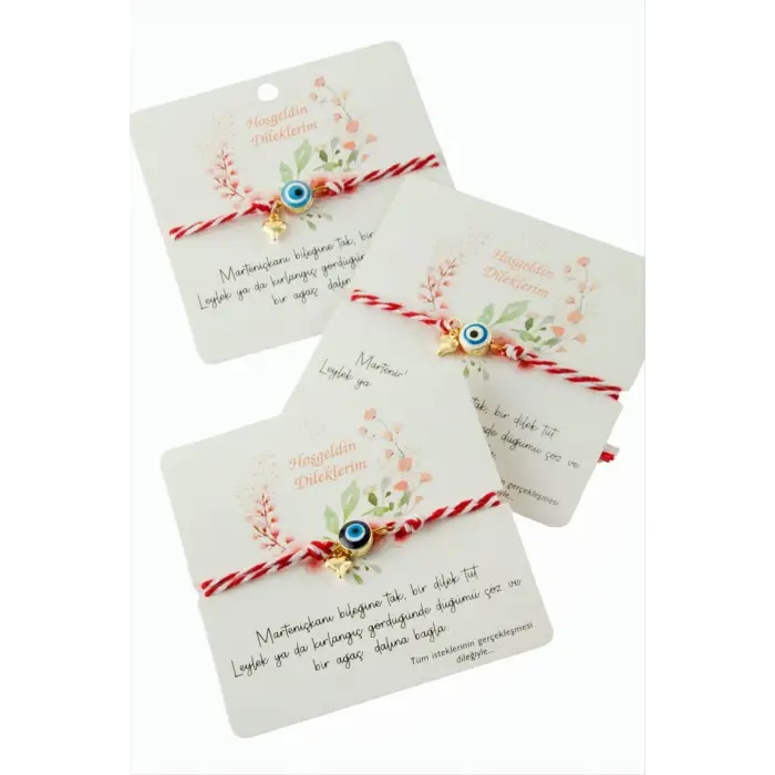 Nazar Kalp Marteniçka İp Bileklik