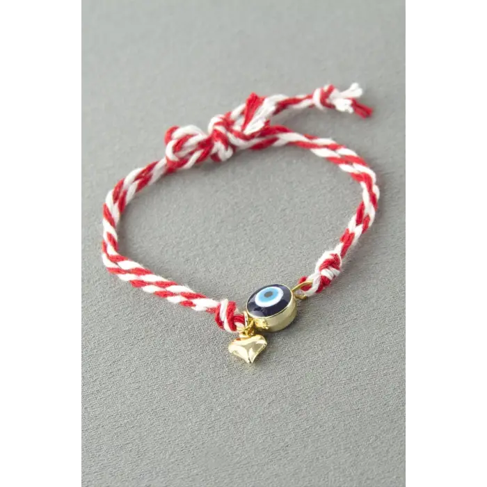 Nazar Kalp Marteniçka İp Bileklik