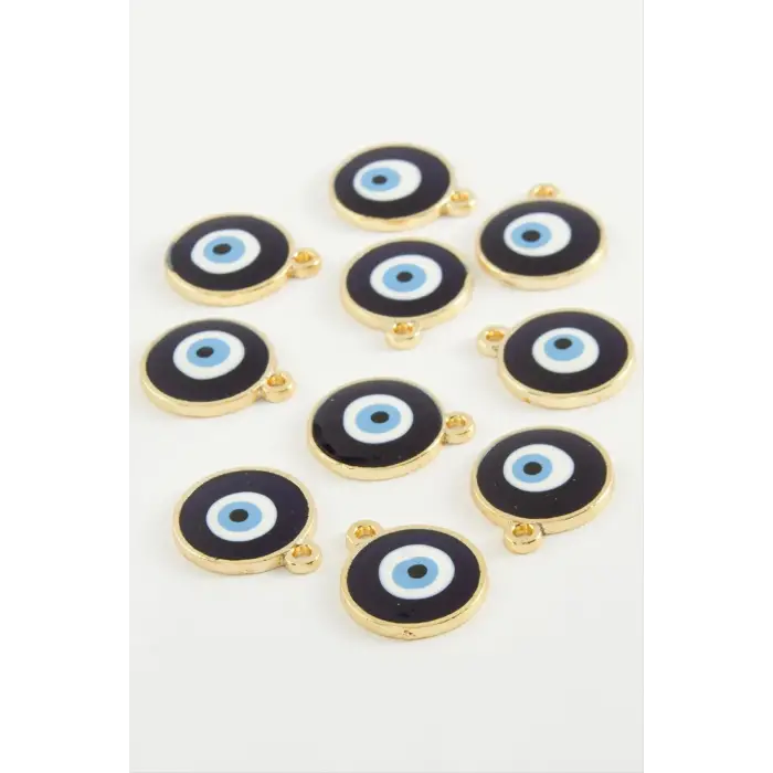 Nazar Tek Kulplu Mineli Bileklik ve Kolye Ucu Aparatı 1 Adet