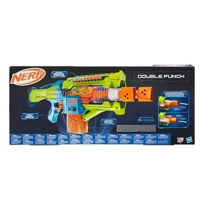 Nerf Double Punch - INT-F6363 - NERF ELITE 2.0 DOUBLE PUNCH