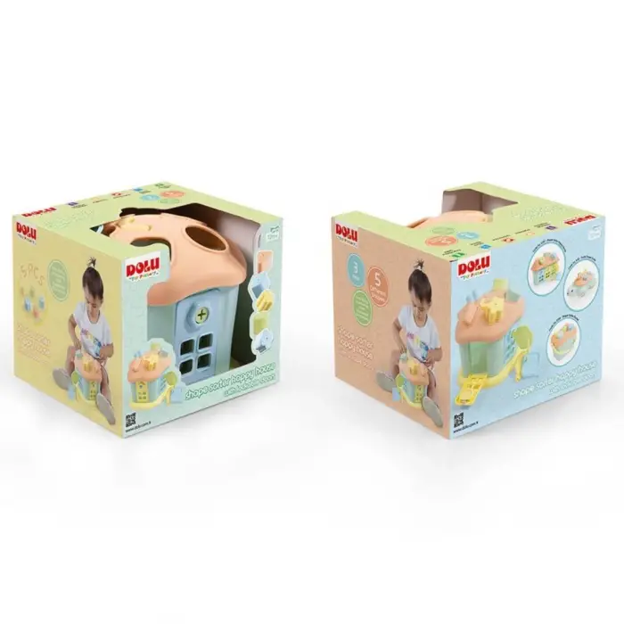 BX  5196 Sevimli Bultak Ev Kilitli Kapı -Dolu Oyuncak