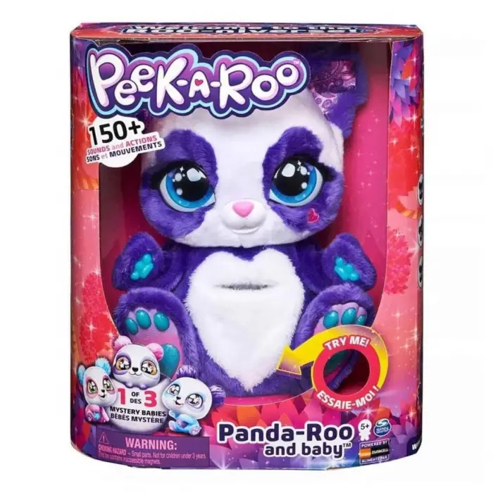 BX  60420 İnteraktif Peluş Panda Peef-a-ROO