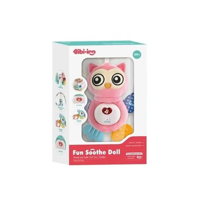 BX BIB6008 -Vardem Işıklı Ve Sesli Bebek Baykuşu