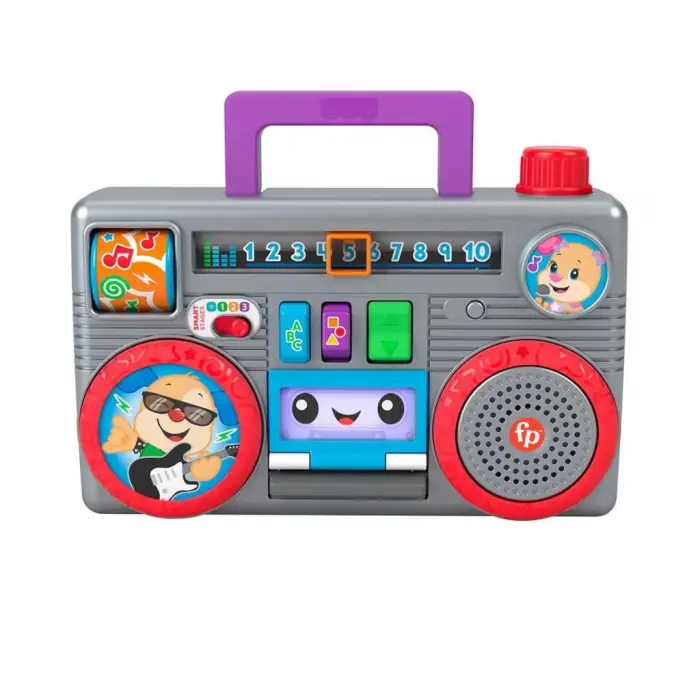 BX  GYC04 Fisher-Price® Eğlenceli Müzik Kutusu, Türkçe-İngilizce / +6 ay