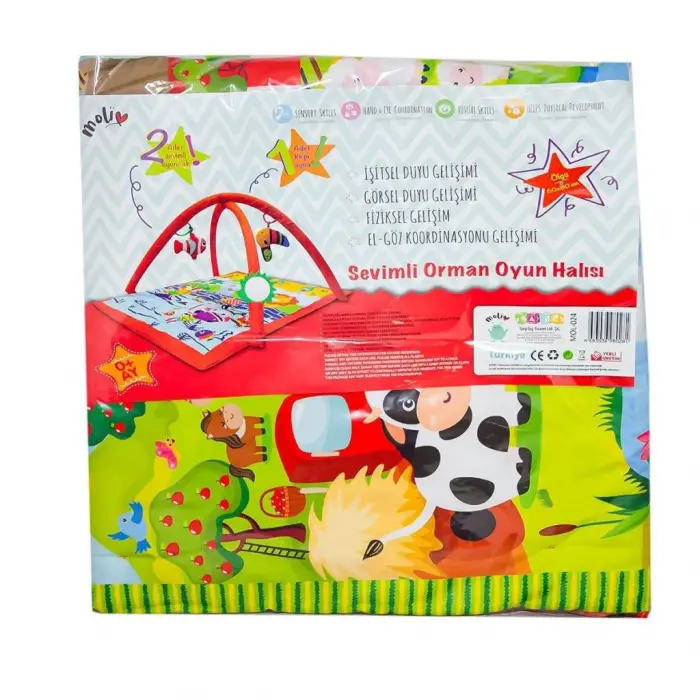 BX MOL-024 Çantalı Oyun Halısı  -Asya Oyuncak