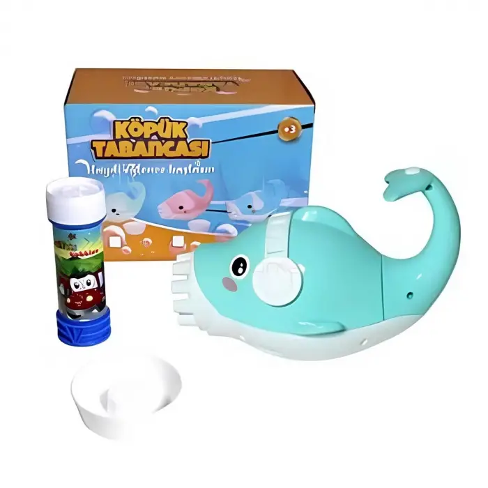 Nessiworld Pilli Balık Köpük Tabancası 2607 - OYD-02607