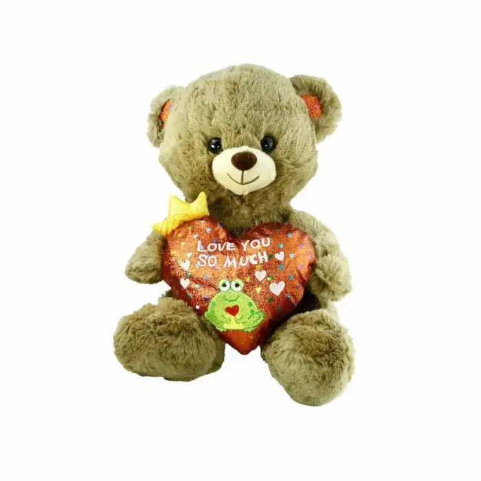 BX  PJH2323 Peluş Kalpli Ayı Love You 30 cm