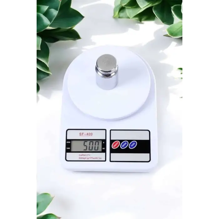 Net LCD Ekran ve Otomatik Kapanma Özelliği ile Uzun Ömürlü Dijital Mutfak Tartısı