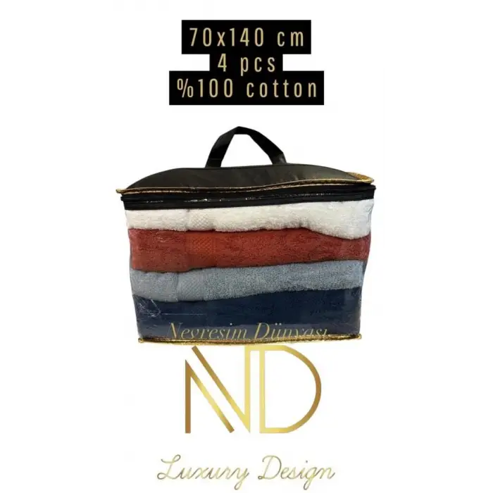 Nevresim Dünyası 70x140 4lü Havlu Prime 2