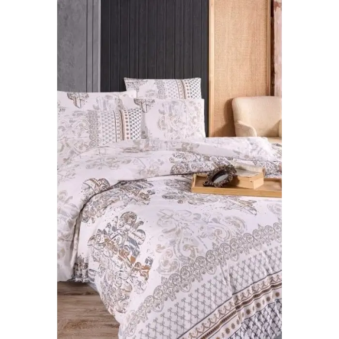 Nevresim Dünyası Ranforce Çift Kişilik Nevresim Takımı Devin