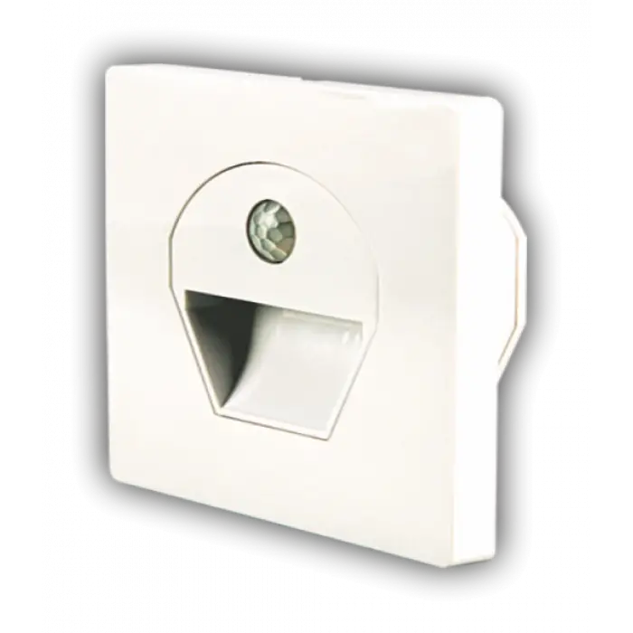 NOAS YL69 1522 1W Beyaz Kasa Sensörlü Koridor Aydınlatması 3200K Gün Işığı