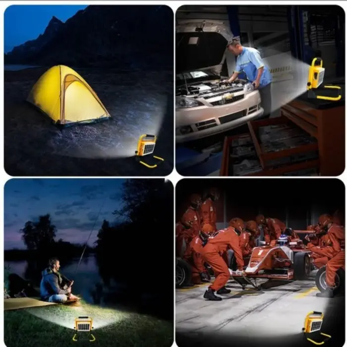 NOAS YL71 0409 S 400W Solar Led Projektör Taşınabilir