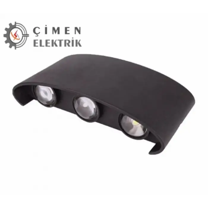 NOAS YL83 1012 Dış Mekan 6W Led Aplik 3000K Gün Işığı