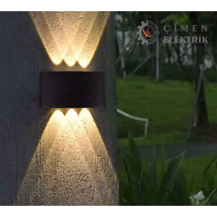 NOAS YL83 1012 Dış Mekan 6W Led Aplik 3000K Gün Işığı