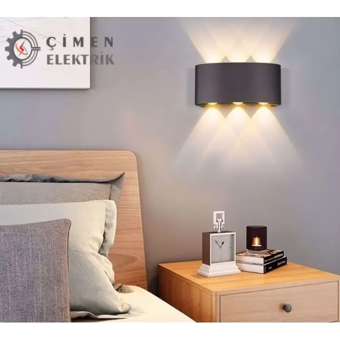 NOAS YL83 1012 Dış Mekan 6W Led Aplik 3000K Gün Işığı