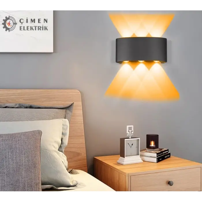 NOAS YL83 1016 Dış Mekan 6W Led Aplik 2700K Amber