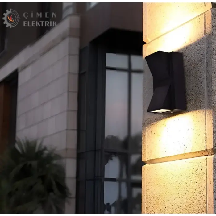 NOAS YL83 6002 Zeugma Dış Mekan 6W Led Aplik 3000K Gün Işığı