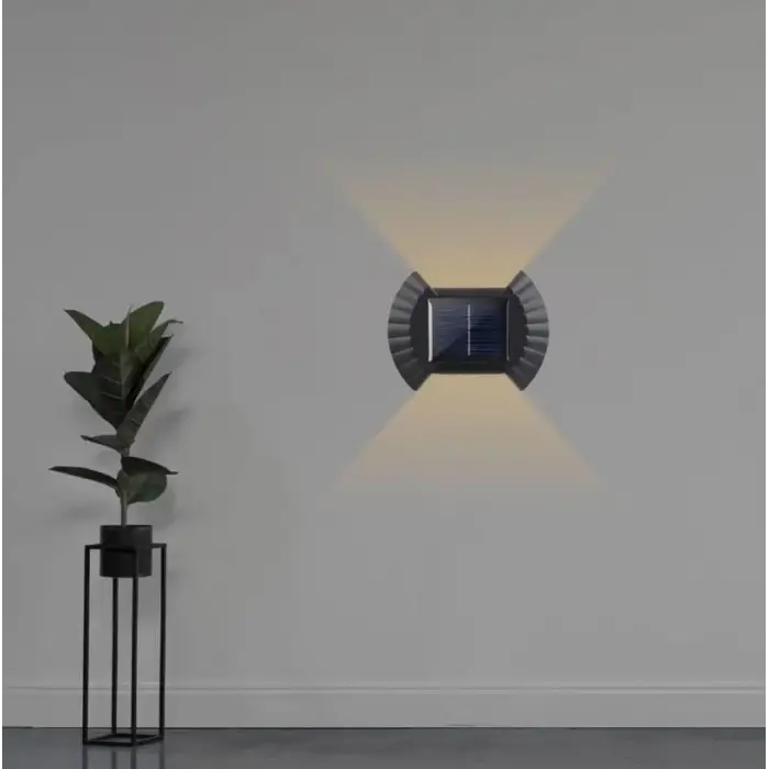 NOAS YL84 8001 S Led 5W Solar Aplik 3200K Gün Işığı