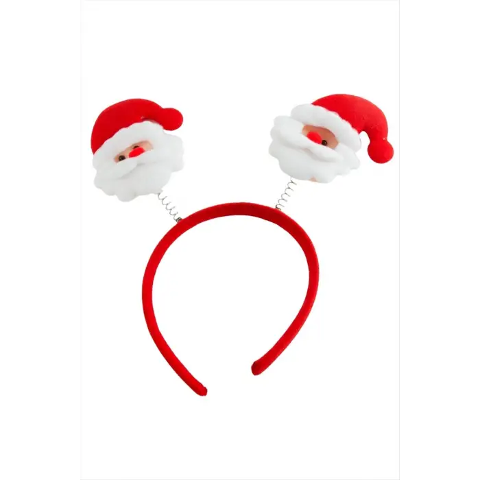 Noel Baba Kadife Yılbaşı Taç