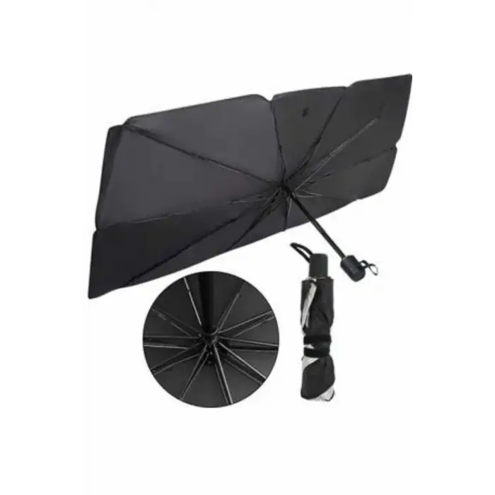 Ön Cam Güneşlik Şemsiye Tüm Araçlar İçin Araba Katlanabilir Güneşlik