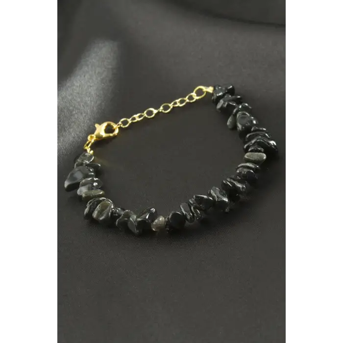 Onix Kırık Doğaltaş Bileklik