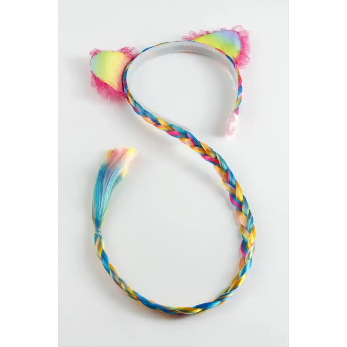 Örgülü Kulaklı Taç