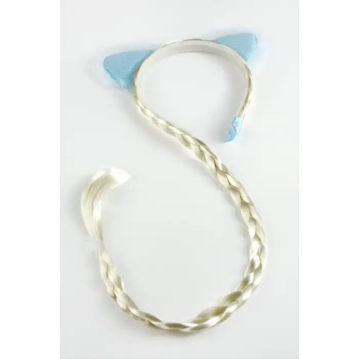 Örgülü Kulaklı Taç